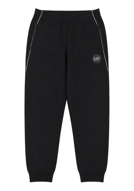 Black cotton trousers for children EMPORIO ARMANI | 7B000400NERO